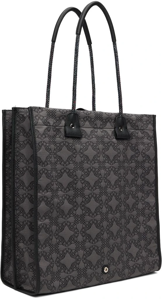 商品Vivienne Westwood|Black & Gray Tommy Tote,价格¥2351,第3张图片详细描述