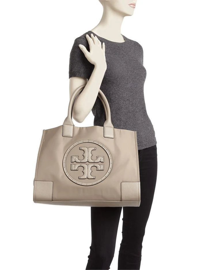 商品Tory Burch|Ella Stud Logo Nylon Tote,价格¥1299,第2张图片详细描述