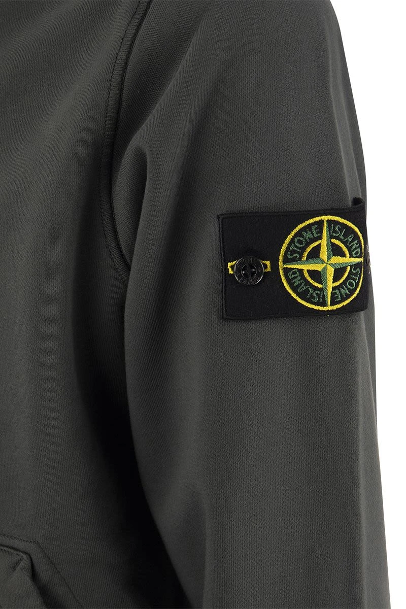 商品【商品预售7天】 Stone Island|Stone Island 男士卫衣 101564251V0065 黑色,价格¥1647,第5张图片详细描述
