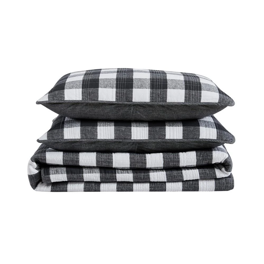 商品Eddie Bauer|CLOSEOUT! Lakehouse 3 Piece Plaid Quilt Set,价格¥812,第1张图片