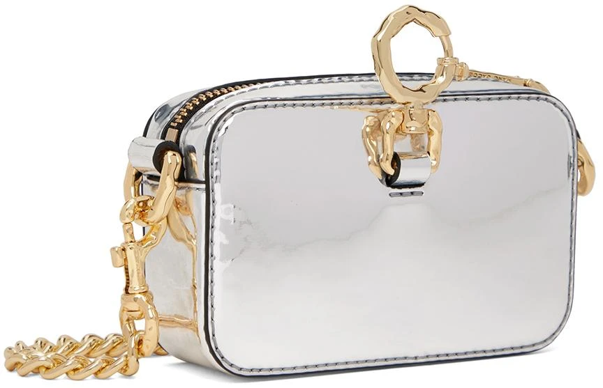 商品Marc Jacobs|Silver Mini 'The Snapshot' Shoulder Bag,价格¥1254,第3张图片详细描述