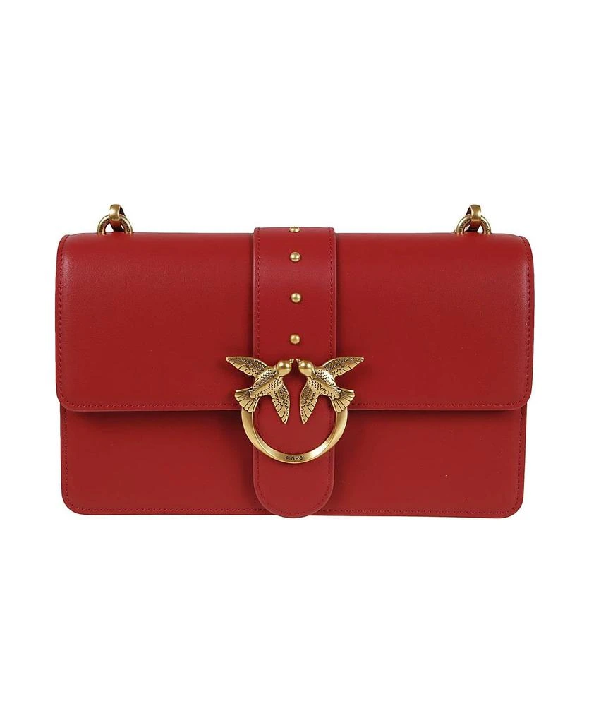 商品PINKO|Love Icon Foldover Crossbody Bag,价格¥2384,第1张图片