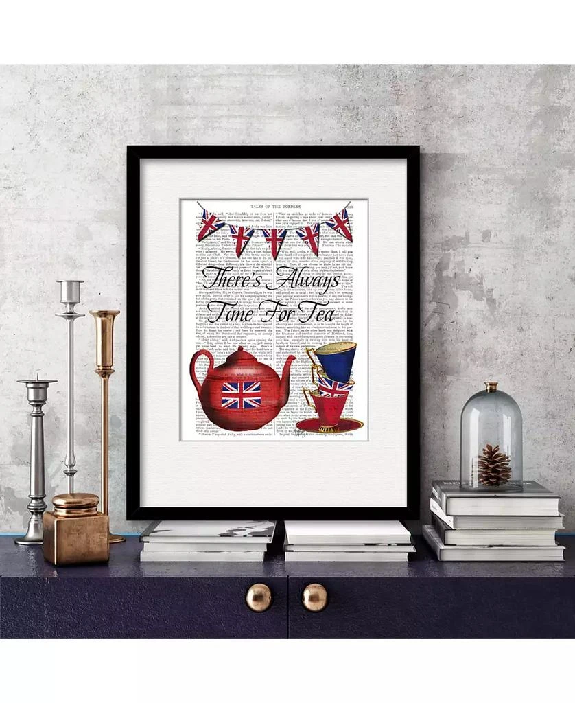 商品Courtside Market|English Tea Party 16" x 20" Framed and Matted Art,价格¥928,第2张图片详细描述