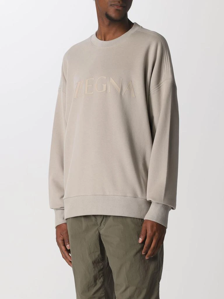 商品Zegna|Z Zegna cotton sweatshirt with logo,价格¥2702,第3张图片详细描述