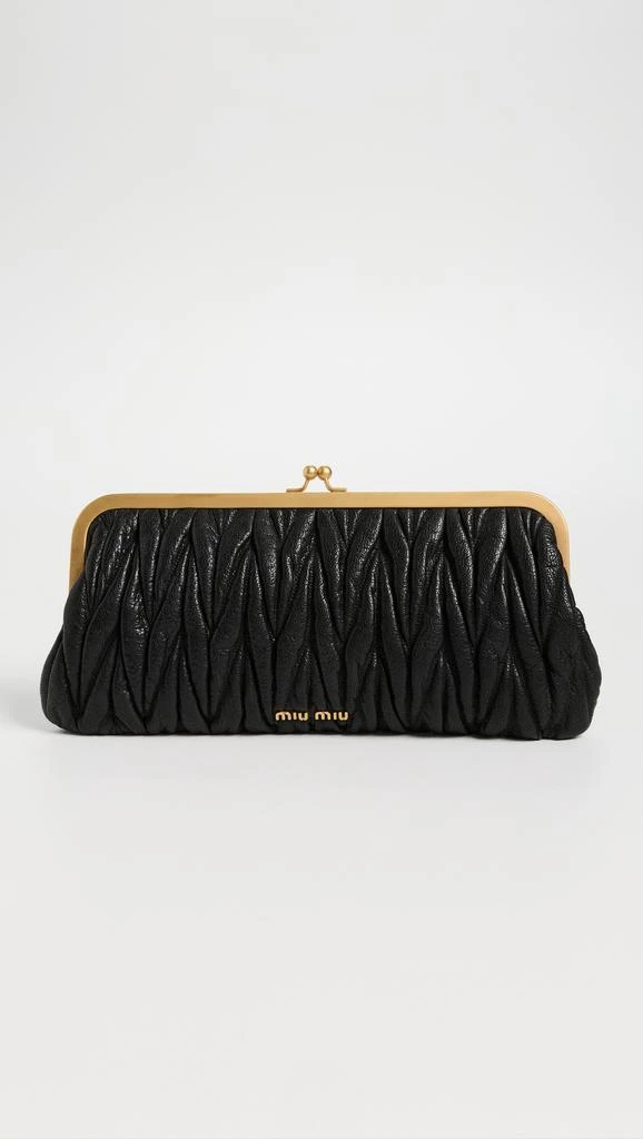商品[二手商品] Shopbop Archive|Miu Miu Shoulder Bag, Matelasse,价格¥9829,第1张图片