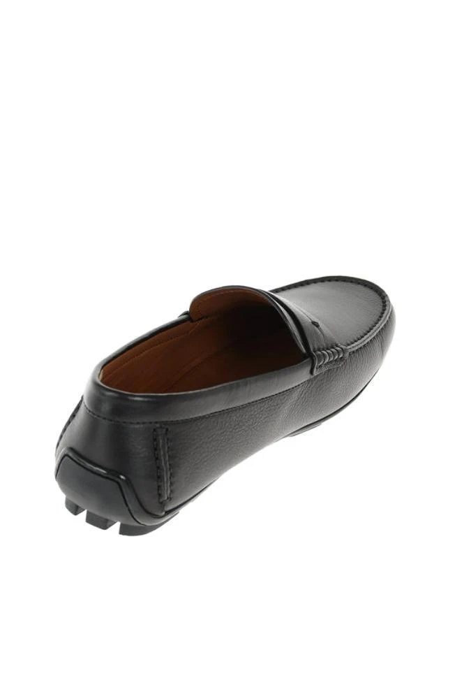商品Zegna|Ermenegildo zegna men's black other materials loafers,价格¥4469,第3张图片详细描述