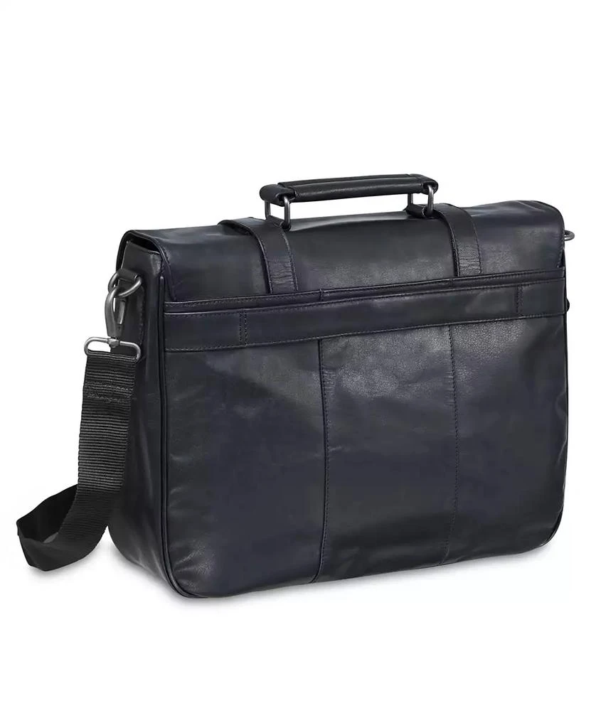 商品Mancini Leather Goods|Buffalo Collection Single Compartment Laptop Briefcase,价格¥1945,第5张图片详细描述