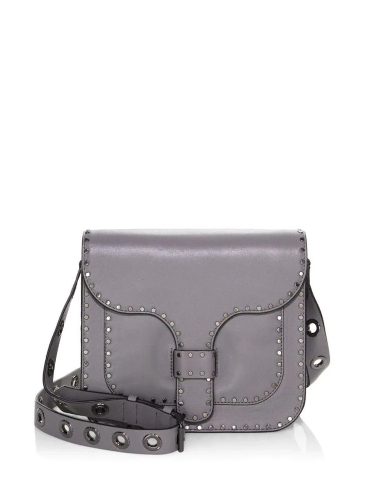 商品Rebecca Minkoff|Midnighter Large Leather Messenger Bag,价格¥1810,第1张图片