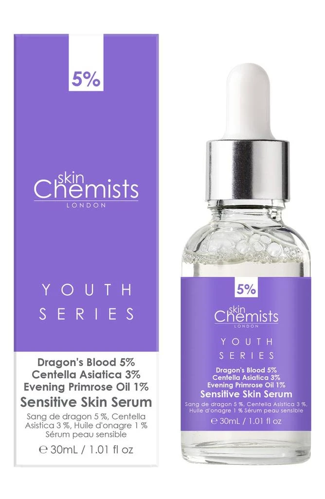 商品skinChemists|Dragon's Blood, Centella Asiatica & Evening Primrose Oil Serum for Sensitive Skin,价格¥164,第1张图片