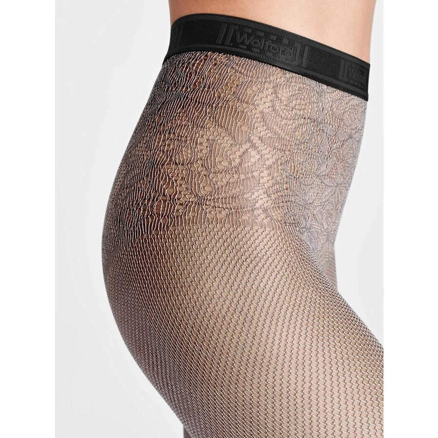 商品Wolford|Black/Ash Hayden Two-tone Net Tights Set of 3,价格¥1536,第2张图片详细描述