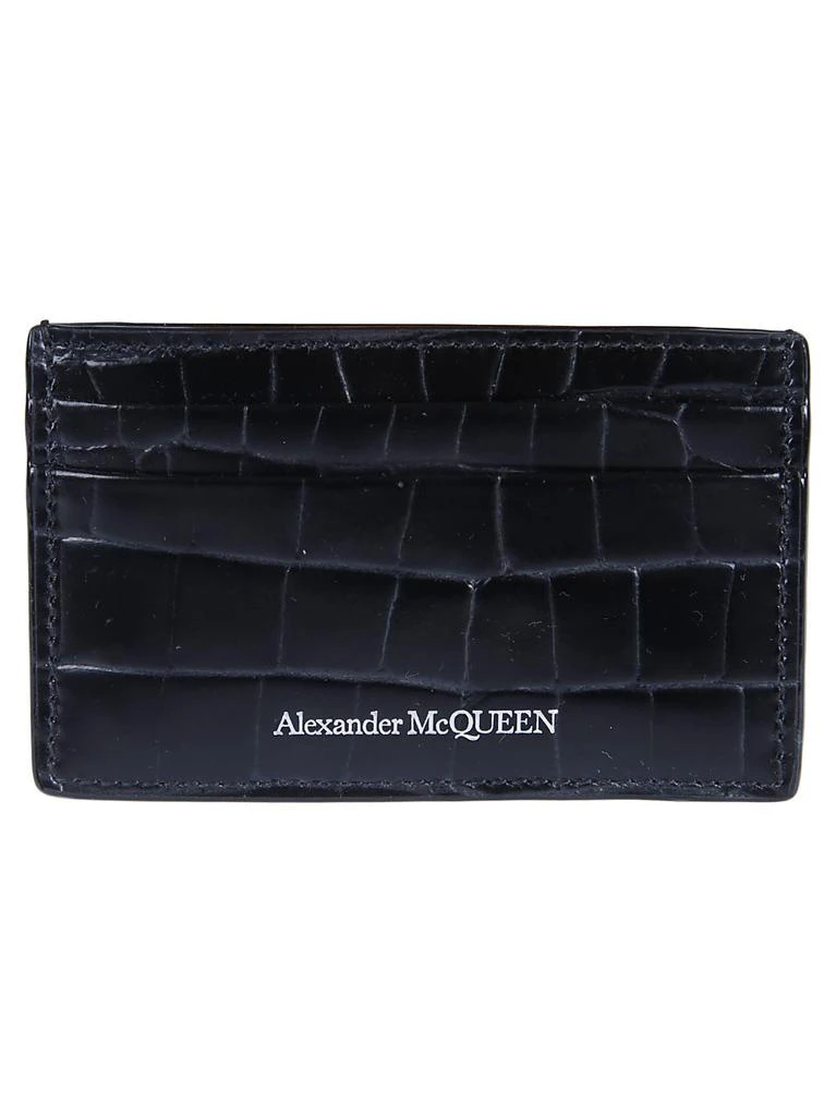 商品Alexander McQueen|Alexander McQueen Logo Print Card Holder,价格¥1596,第1张图片