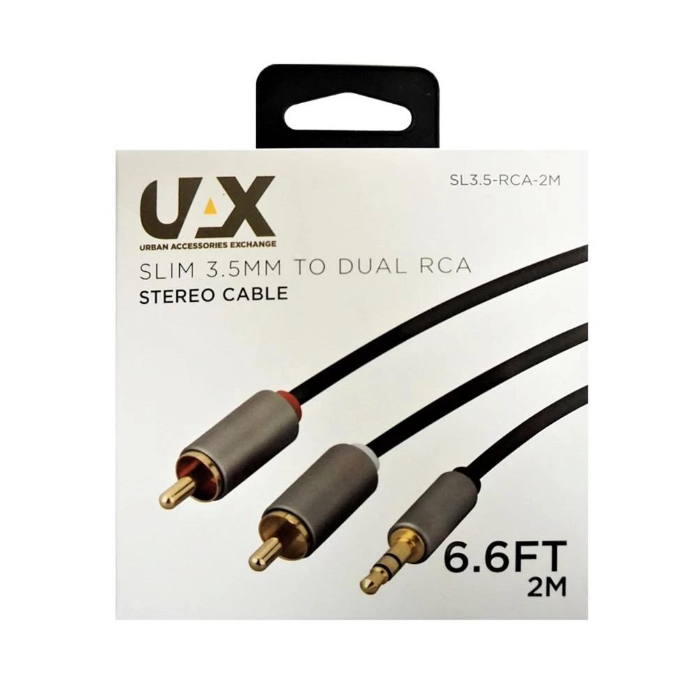 商品UAX|6 ft. 3.5mm to RCA Cable,价格¥75,第2张图片详细描述