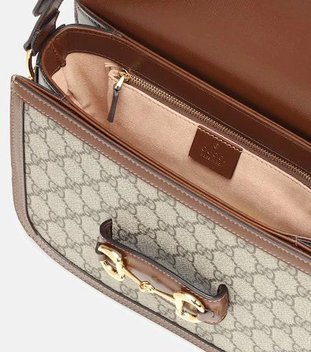 商品Gucci|Gucci Horsebit 1955 GG shoulder bag,价格¥26718,第3张图片详细描述
