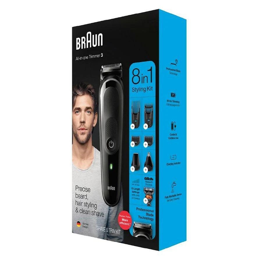 商品Braun|Styler Multigrooming Kit: MGK3260,价格¥298,第4张图片详细描述