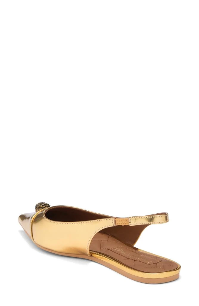 商品Kurt Geiger|Belgravia Eagle Slingback Flat,价格¥454,第2张图片详细描述