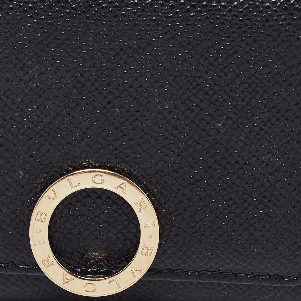 Bvlgari Black Leather Bvlgari Bvlgari Business Card Case商品第5张图片规格展示