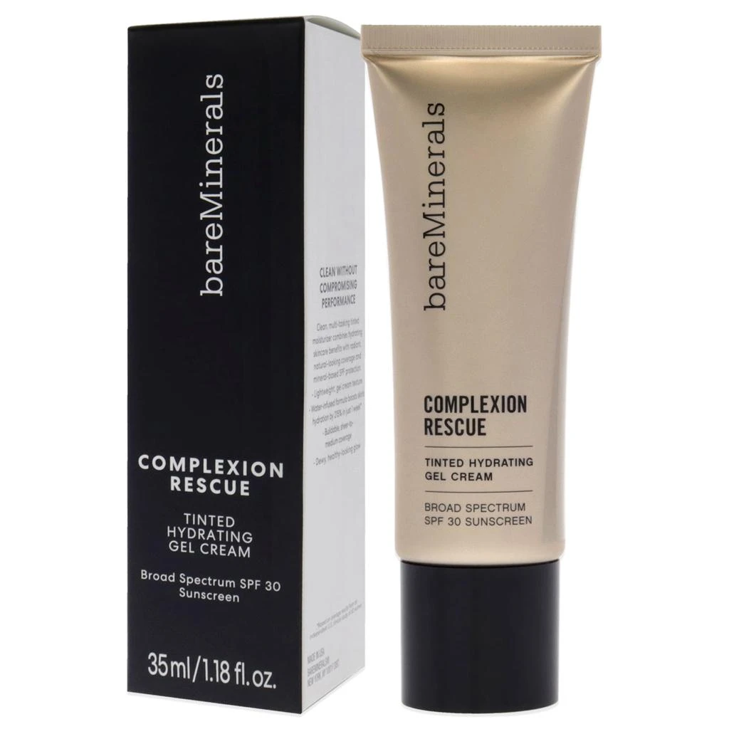 商品BareMinerals|Complexion Rescue Tinted Hydrating Gel Cream SPF 30 - 02 Vanilla by  for Women - 1.18 oz Foundation,价格¥269,第1张图片