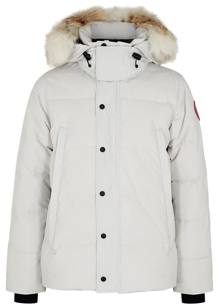 商品Canada Goose|Wyndham fur-trimmed Arctic-Tech parka,价格¥12406,第1张图片