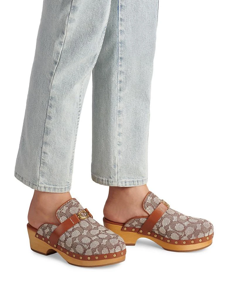 Finlay Monogram Jacquard Clogs 商品