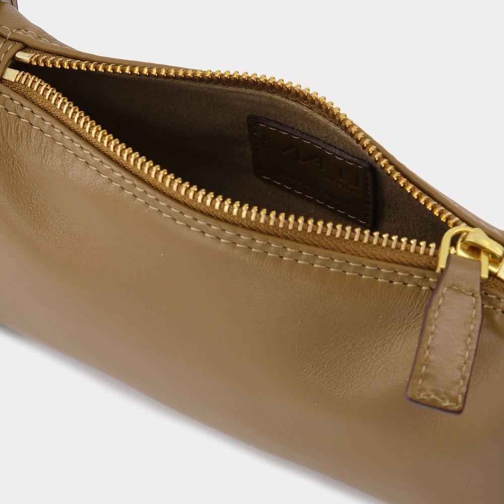 商品Manu Atelier|Mini Carmen Bag in Brown Leather,价格¥3380,第6张图片详细描述