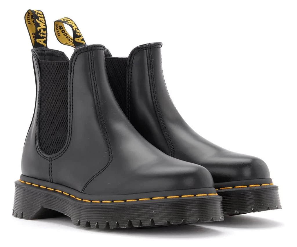 商品Dr. Martens|Dr. Martens 2976 Bex Smooth Combat Boot In Black Leather,价格¥1802,第2张图片详细描述