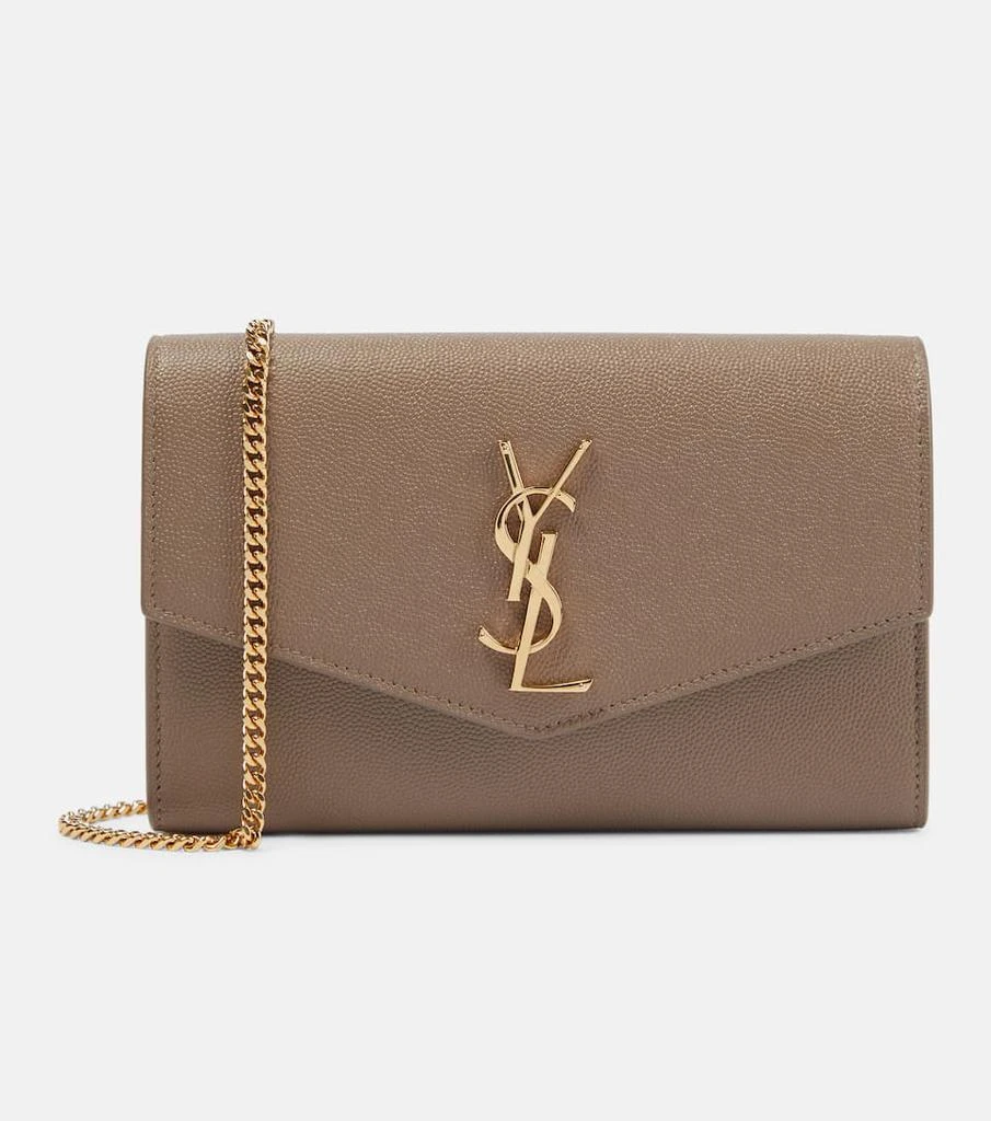 商品Yves Saint Laurent|Uptown Small leather clutch,价格¥10470,第1张图片