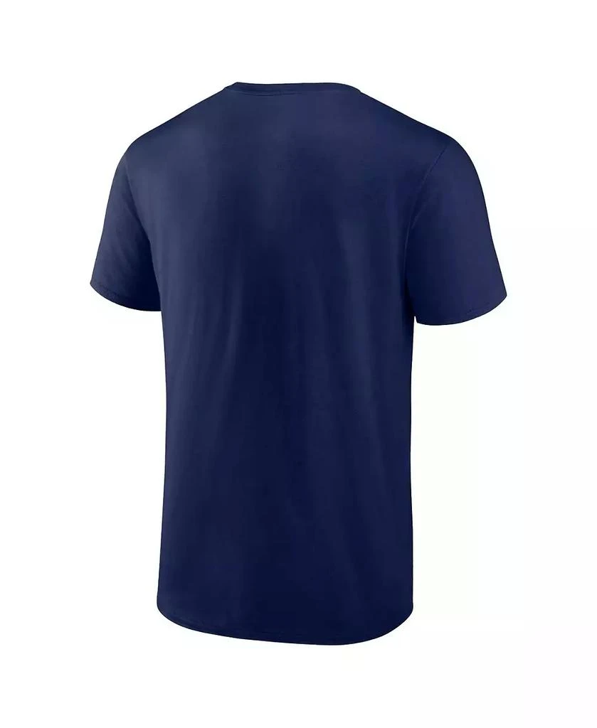 商品Fanatics|Men's Navy Tennessee Titans Chrome Dimension T-Shirt,价格¥223,第2张图片详细描述