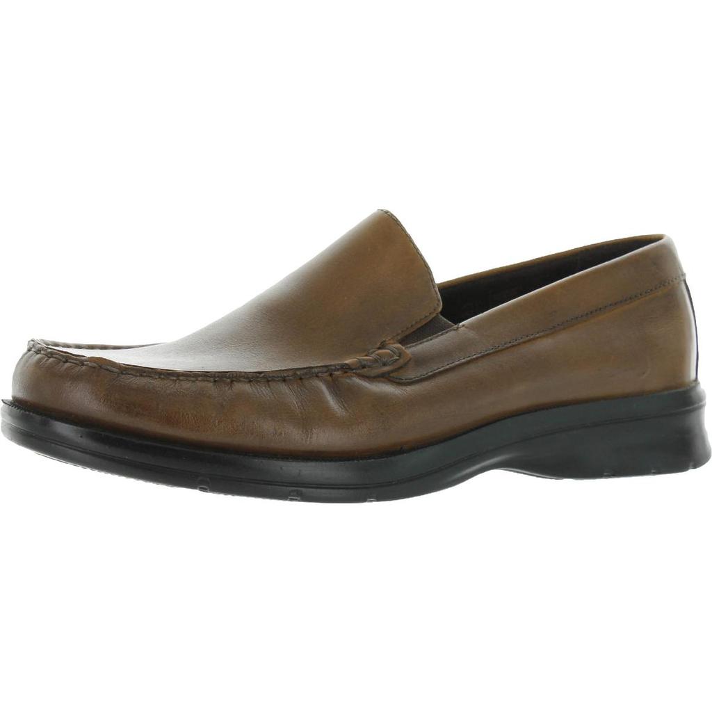 Rockport Mens Palmer Leather Solid Loafers商品第1张图片规格展示