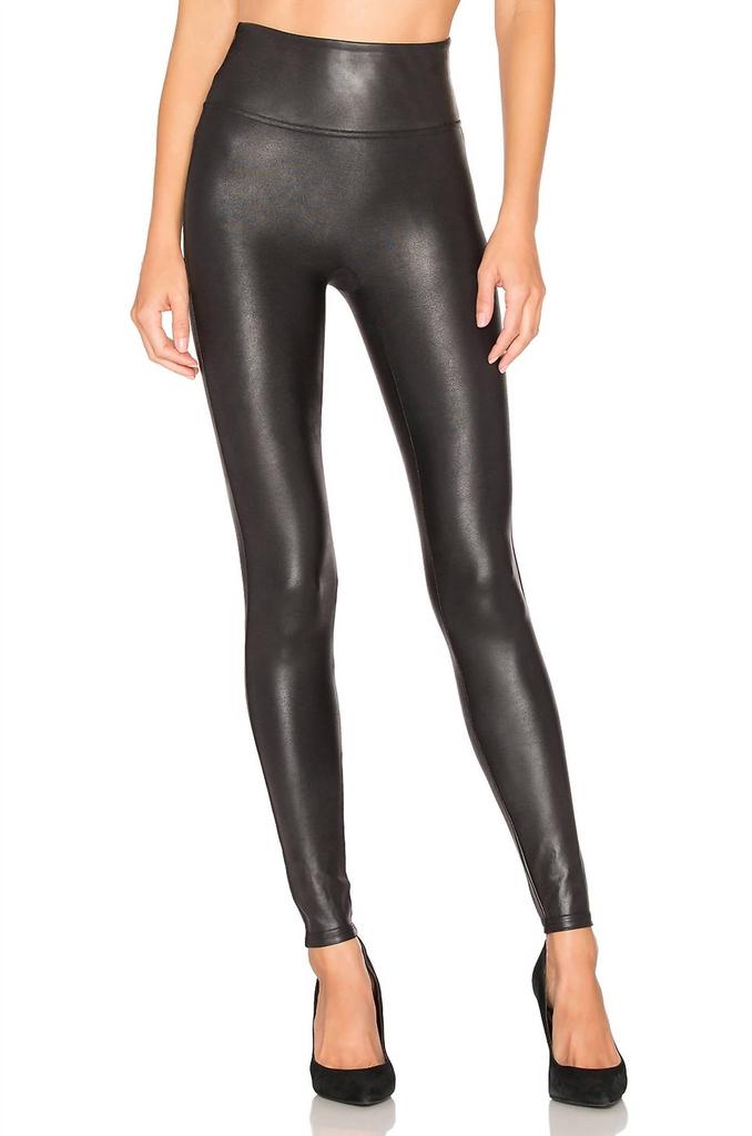 Faux Leather Legging In Black商品第1张图片规格展示