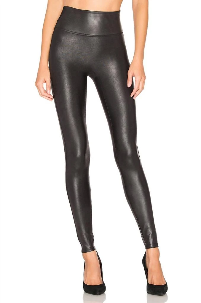 商品SPANX|Faux Leather Legging In Black,价格¥581,第1张图片