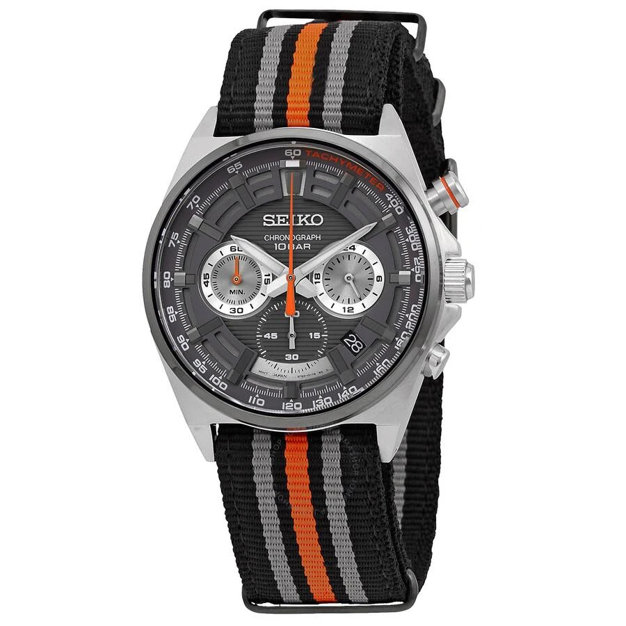 商品Seiko|Core Chronograph Quartz Grey Dial Men's Watch SSB403P1,价格¥1073,第1张图片