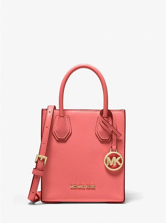 商品Michael Kors| Mercer小号鹅卵石皮革横挎包MK琴谱包,价格¥439,第1张图片