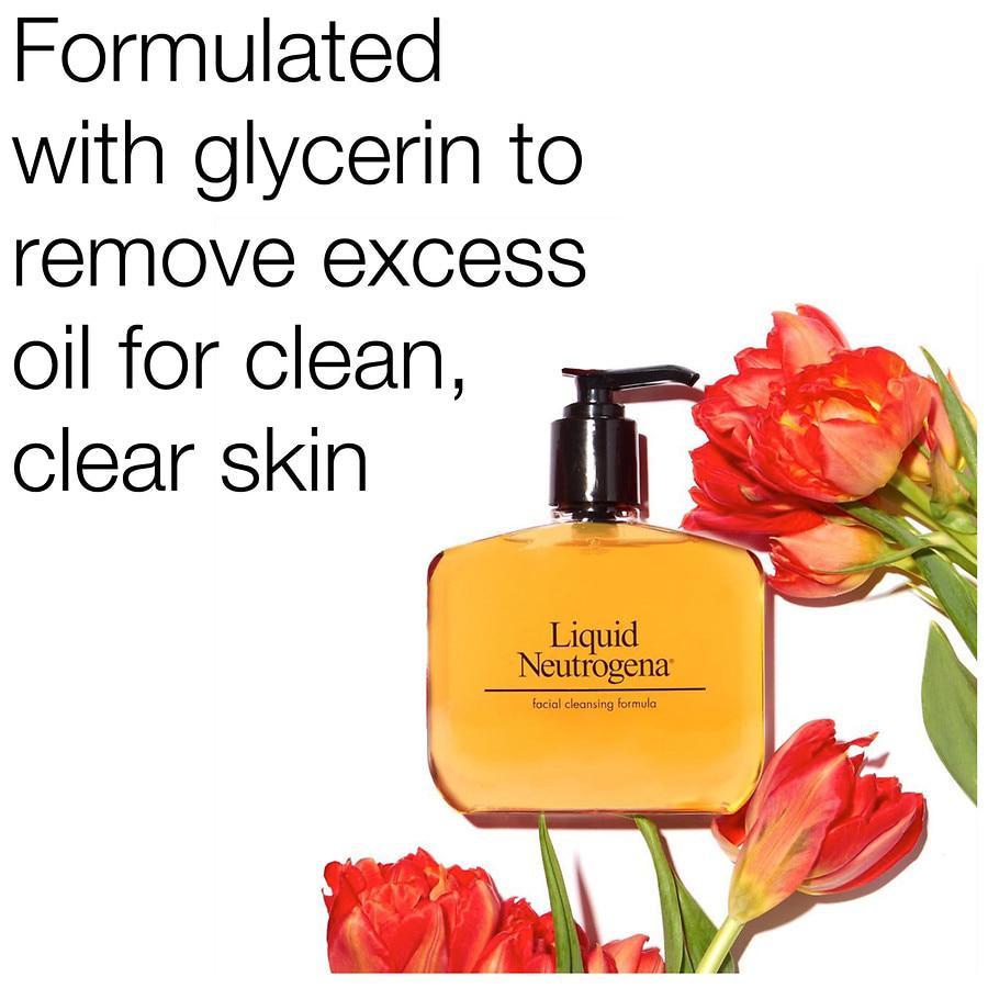 商品Neutrogena|Liquid Fragrance-Free Facial Cleanser Fragrance Free,价格¥70,第7张图片详细描述