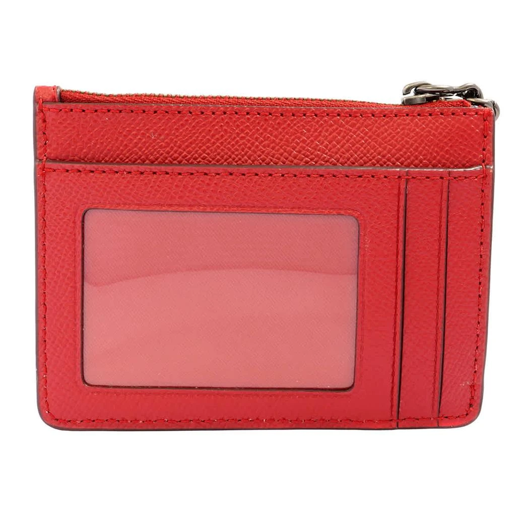 商品Coach|Coach Ladies Chain Card Case Red Apple,价格¥739,第2张图片详细描述