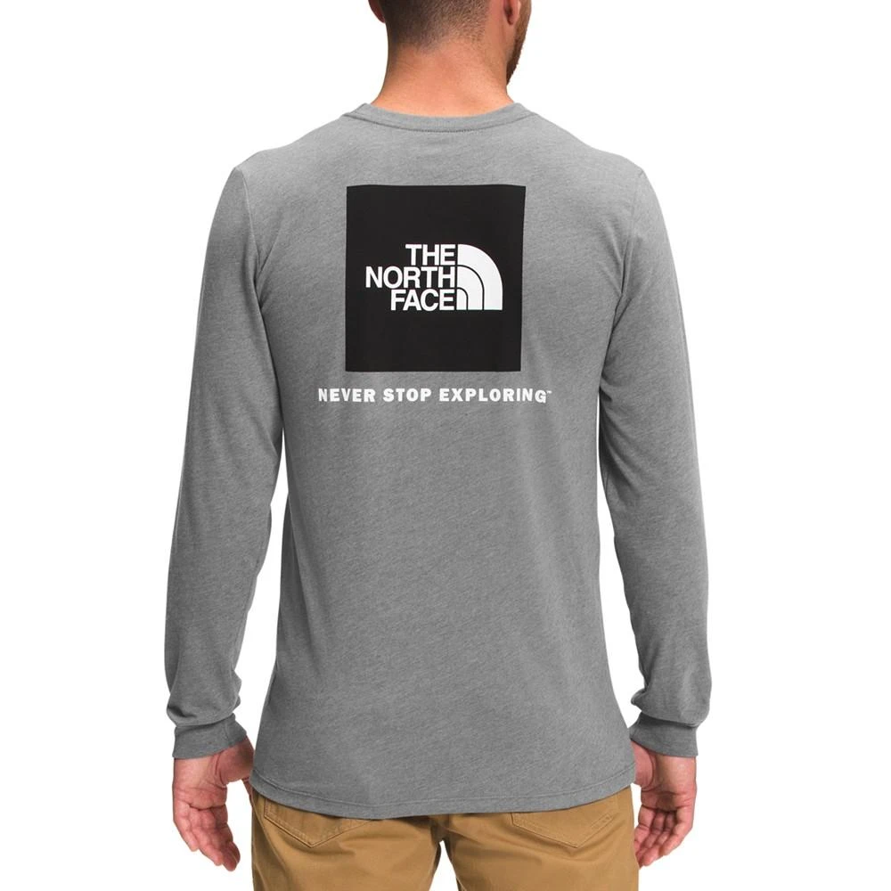 商品The North Face|Men's Never Stop Exploring Box Logo Graphic Long-Sleeve T-Shirt,价格¥264,第1张图片