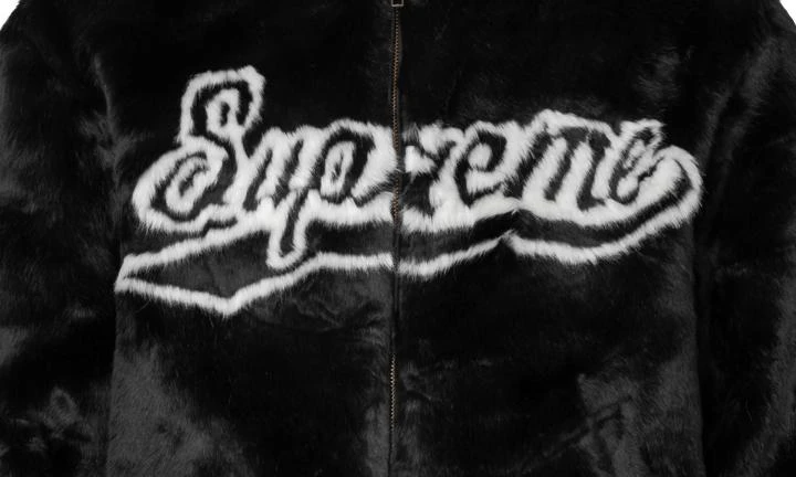 商品Supreme|Supreme Faux Fur Varsity Jacket,价格¥7659,第3张图片详细描述