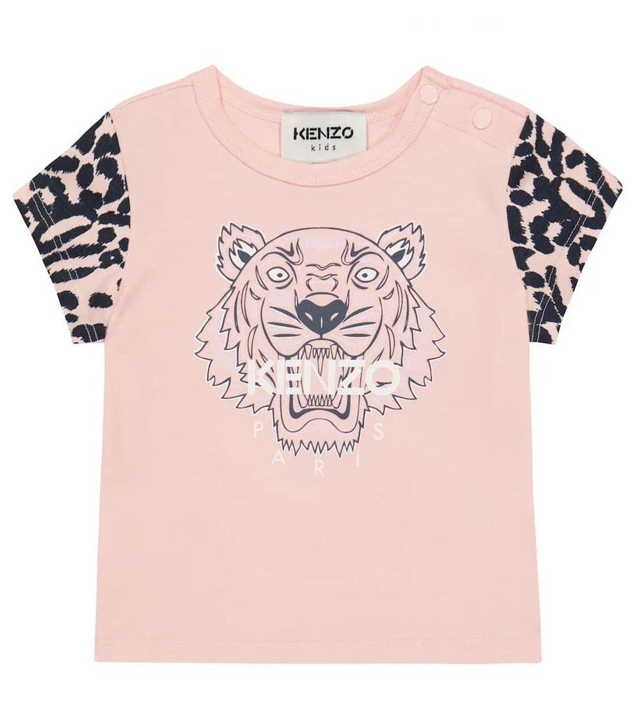 商品Kenzo|Baby printed cotton-blend T-shirt,价格¥327,第1张图片