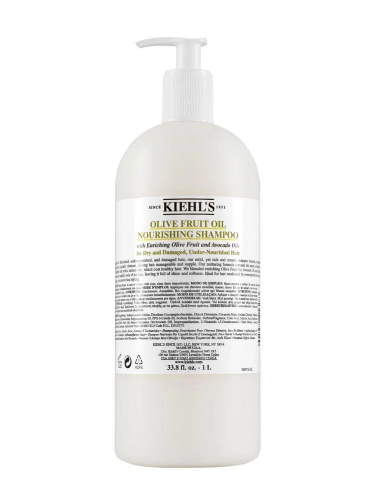 商品Kiehl's|橄榄油滋润洗发露 1L,价格¥403,第1张图片
