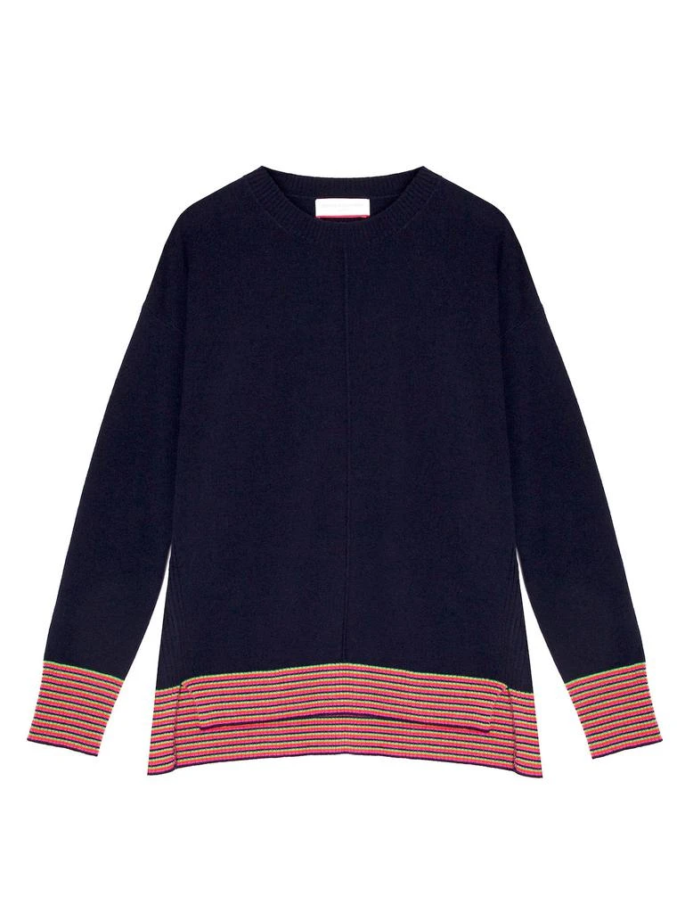 商品Cocoa Cashmere|Iris Navy Jumper,价格¥2298,第1张图片
