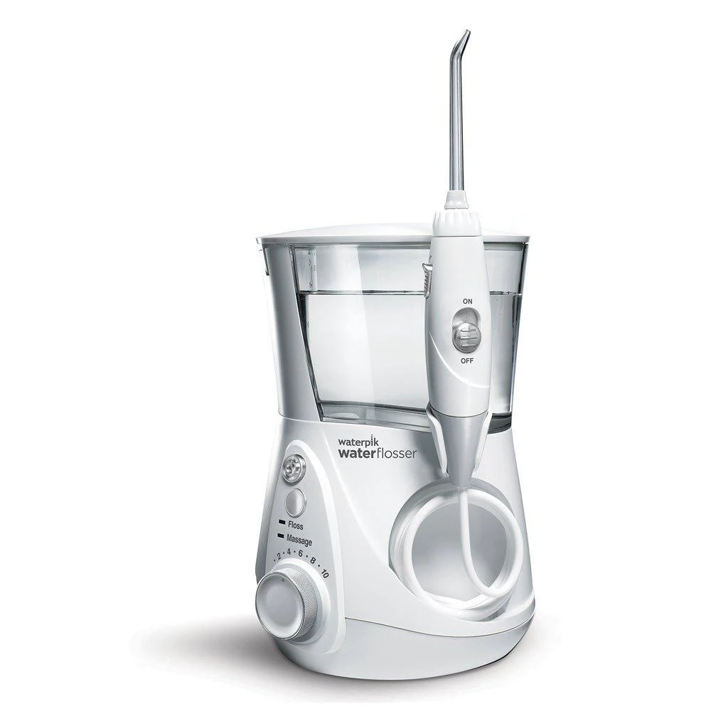 商品Waterpik|Waterpik Aquarius Professional Water Flosser Designer Series, White, WP-670,价格¥878,第1张图片