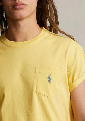 商品Ralph Lauren|Ralph Lauren Classic Fit Pocket T Shirt,价格¥418,第3张图片详细描述