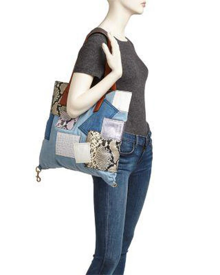 商品Marc Jacobs|单宁拼接布托特包,价格¥1507,第2张图片详细描述