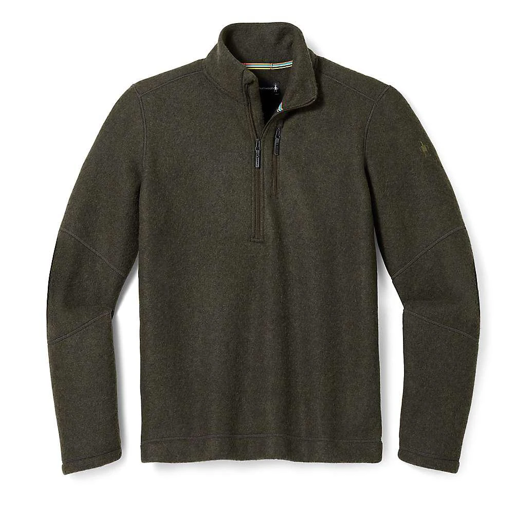 商品SmartWool|Men's Hudson Trail Fleece Half Zip Sweater,价格¥450,第1张图片详细描述