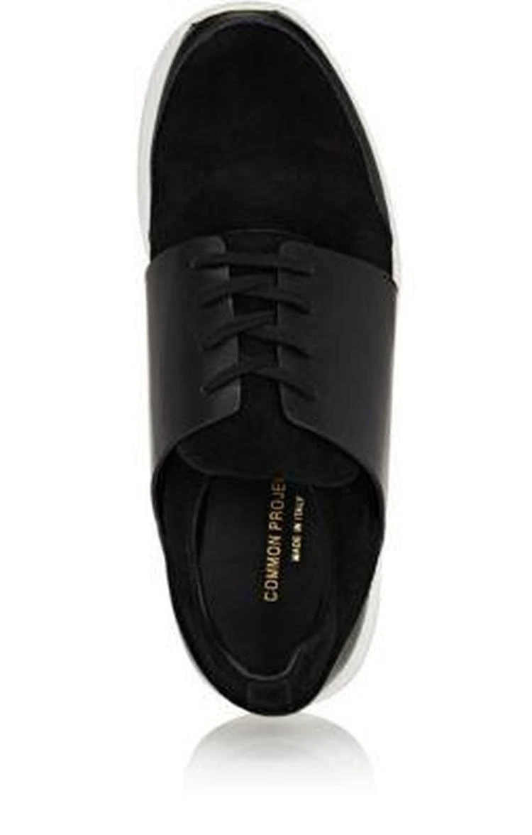 商品Common Projects|Track Suede & Leather Sneakers,价格¥3909,第4张图片详细描述