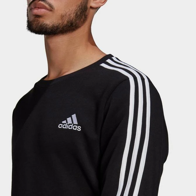 Men's adidas Essentials Fleece 3-Stripes Sweatshirt 商品