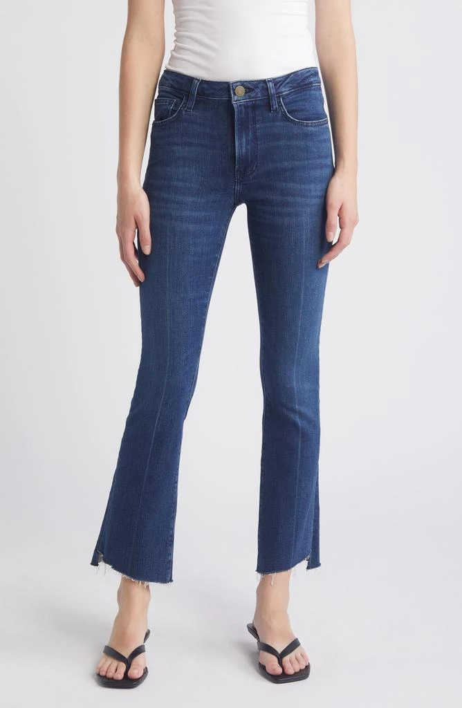 商品FRAME|Le Crop Mini Boot Raw Step Hem Jeans,价格¥613,第1张图片