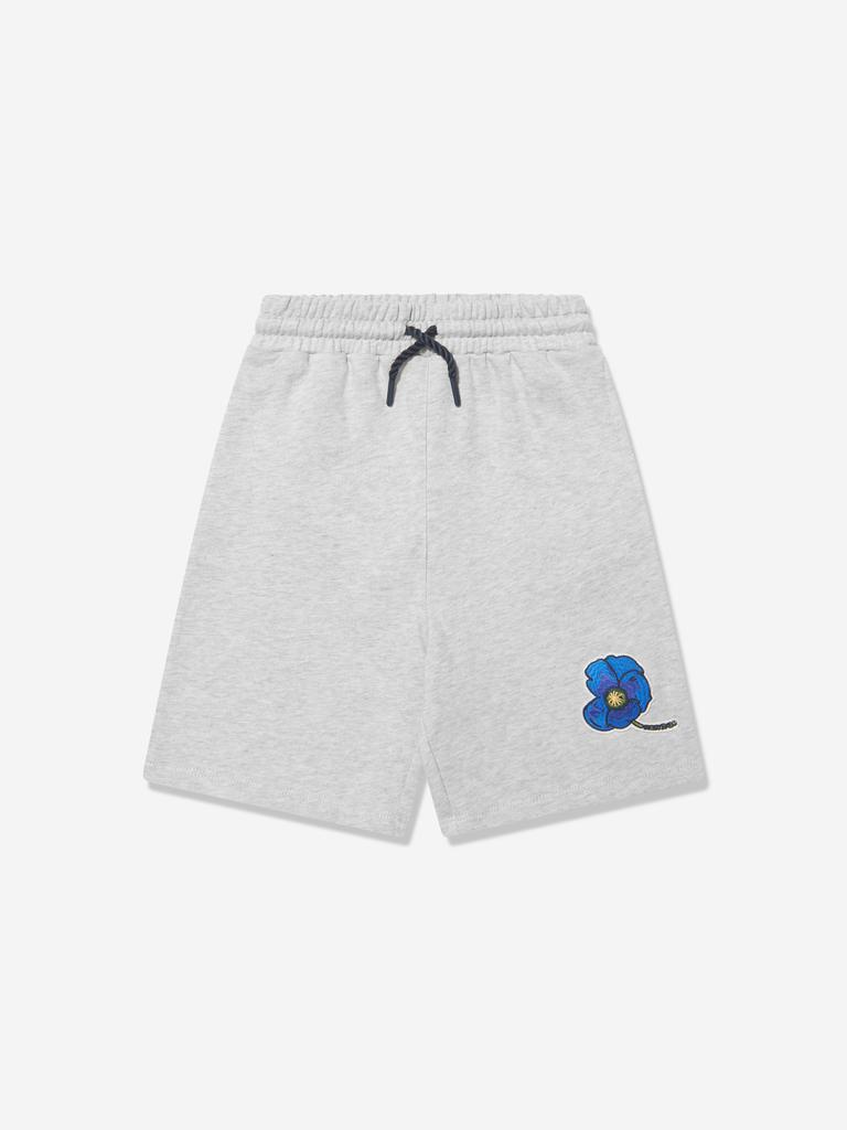 KENZO KIDS | Boys Flower Print Bermuda Shorts in Grey 320.74元 商品图片