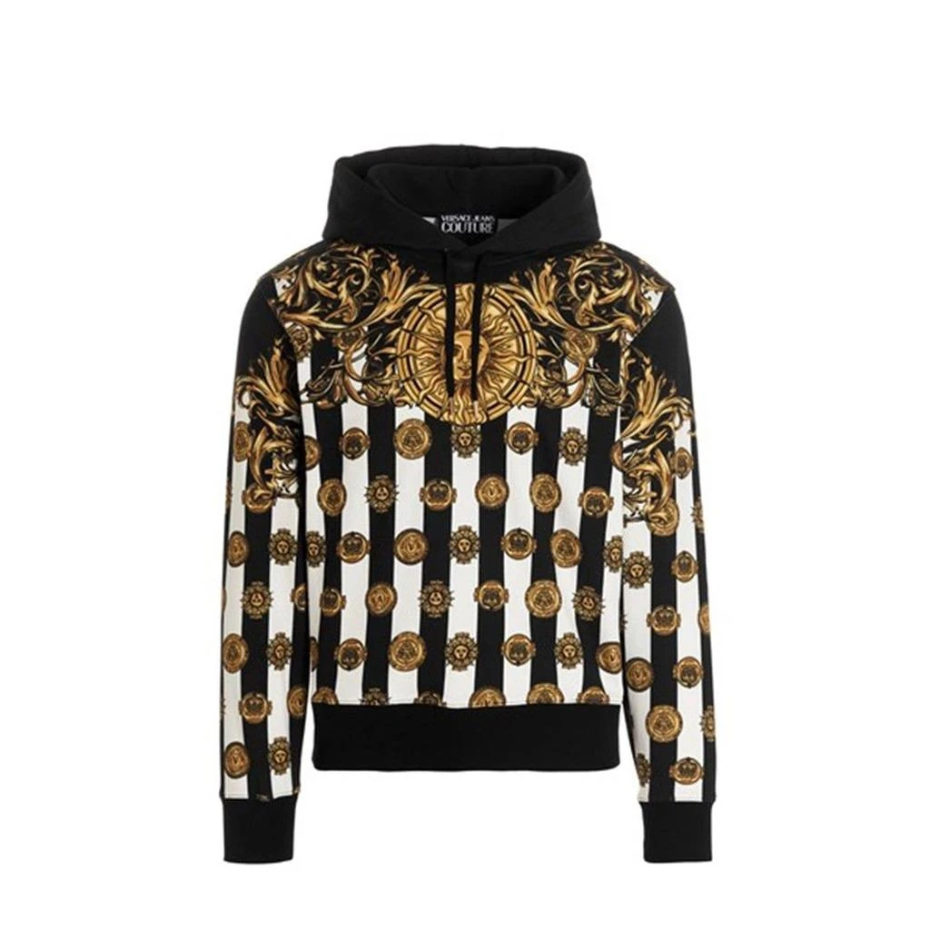 商品Versace|Versace Jeans Couture Printed Hooded Sweatshirt,价格¥2866,第1张图片