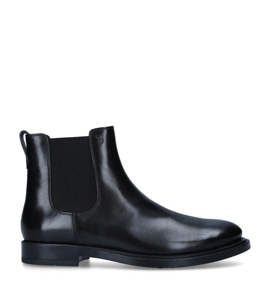 商品Tod's|Leather Stivaletto Chelsea Boots,价格¥5951,第3张图片详细描述