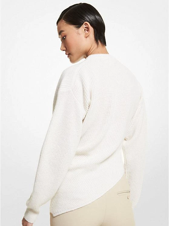 商品Michael Kors|Cashmere Blend Asymmetric Sweater,价格¥2183,第2张图片详细描述